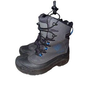 Columbia Bugaboot Snow Waterproof Winter 200g Insulation Sport Boots‎ Boys Sz 4